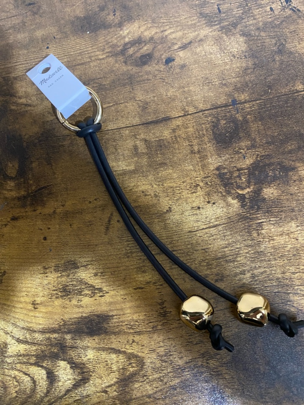 NWT MADEWELL Sculpted Cord Bag Charm - Picture 3 of 7